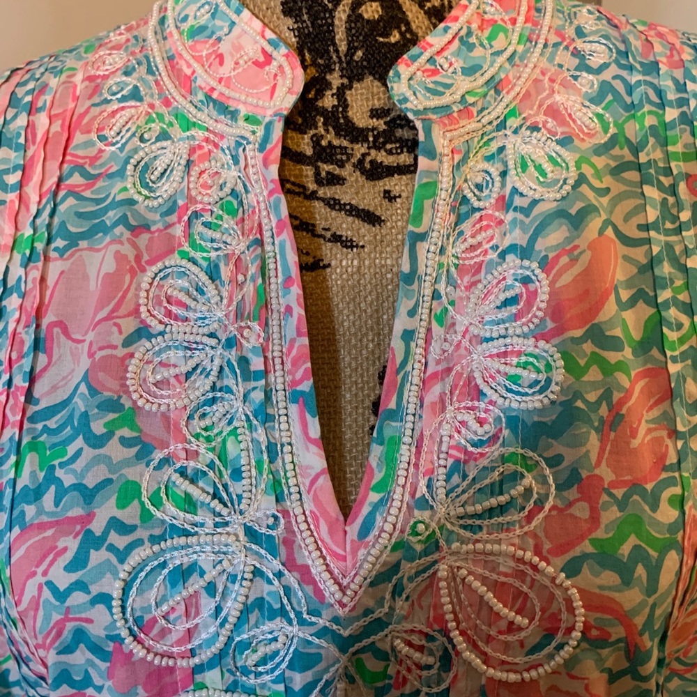 Lilly Pulitzer SarasotaTunic Lobsta Roll - Picture 3 of 9
